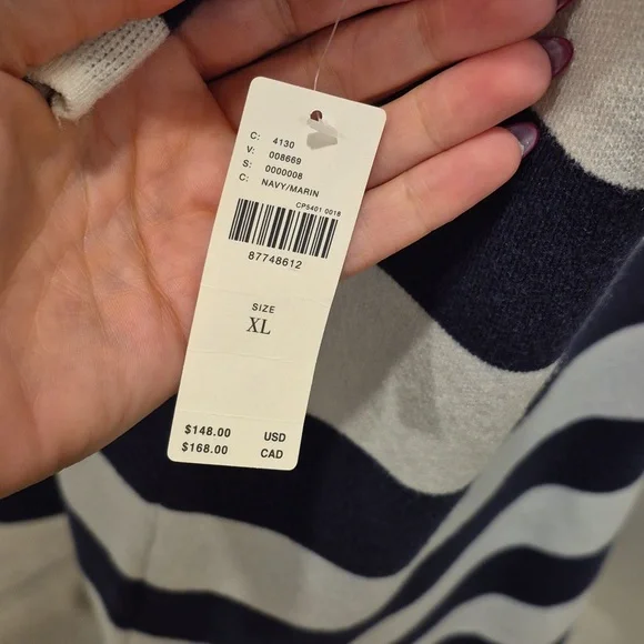 NWT Anthropologie | Maeve The Annalise Navy Mock Neck Dress | XL - Picture 10 of 13